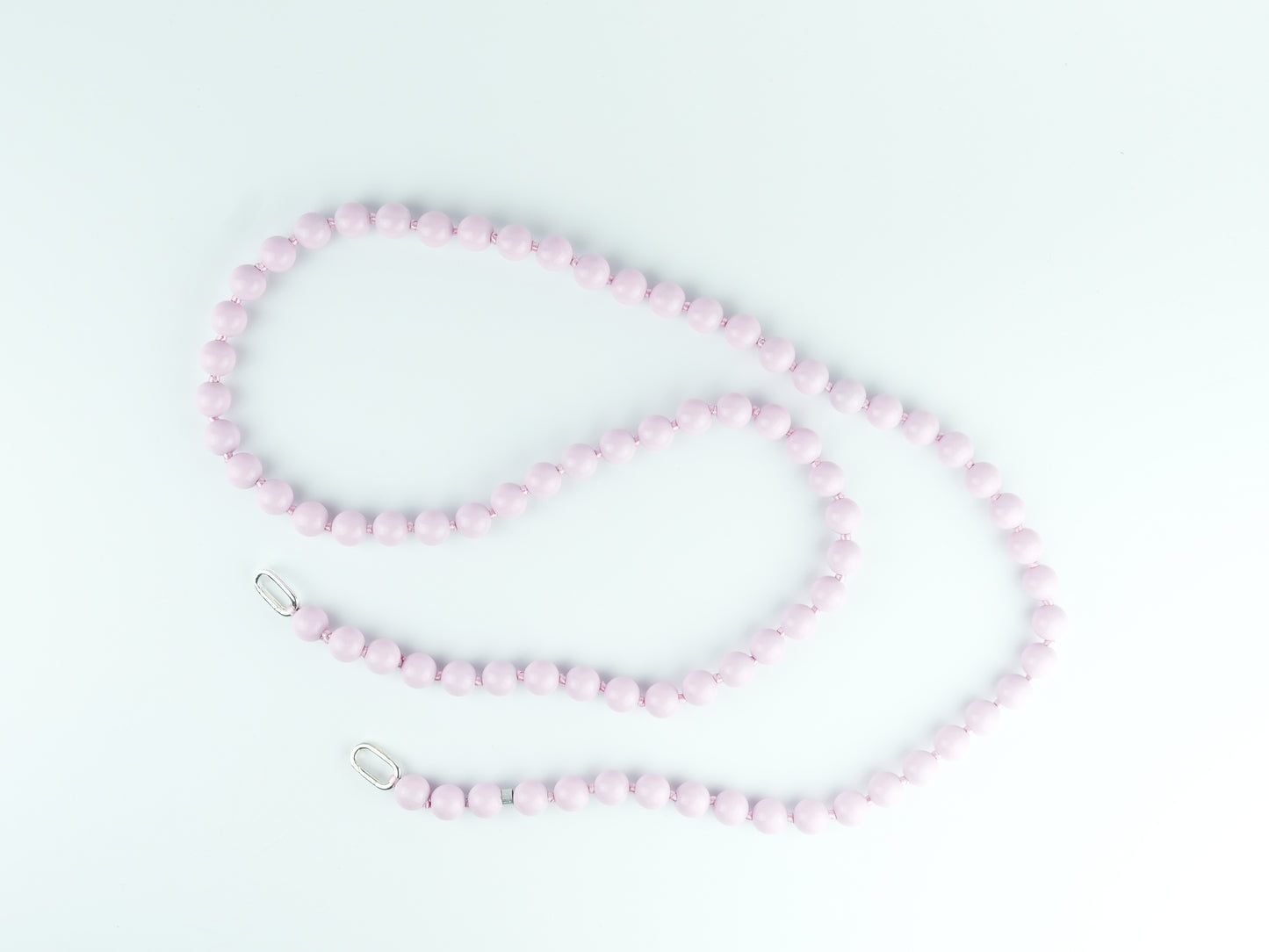 NAGAI Handykette aus Holzperlen in Rosa