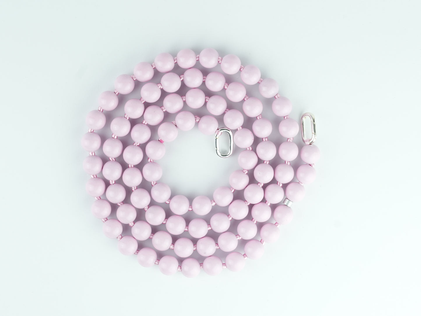 NAGAI Handykette aus Holzperlen in Rosa