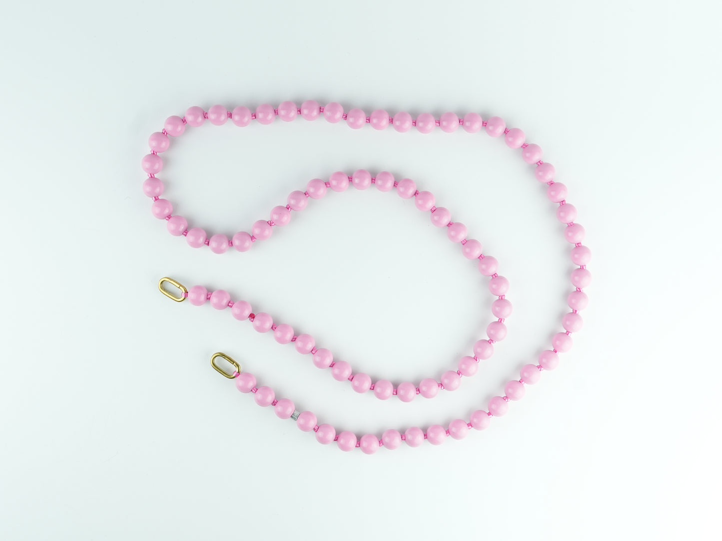 NAGAI Handykette aus Holzperlen in Pink