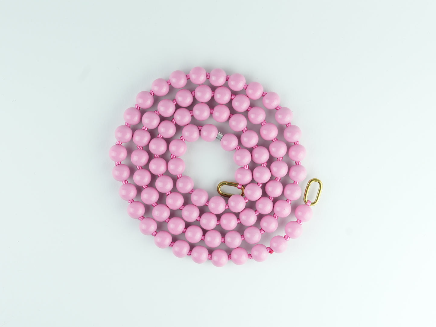 NAGAI Handykette aus Holzperlen in Pink